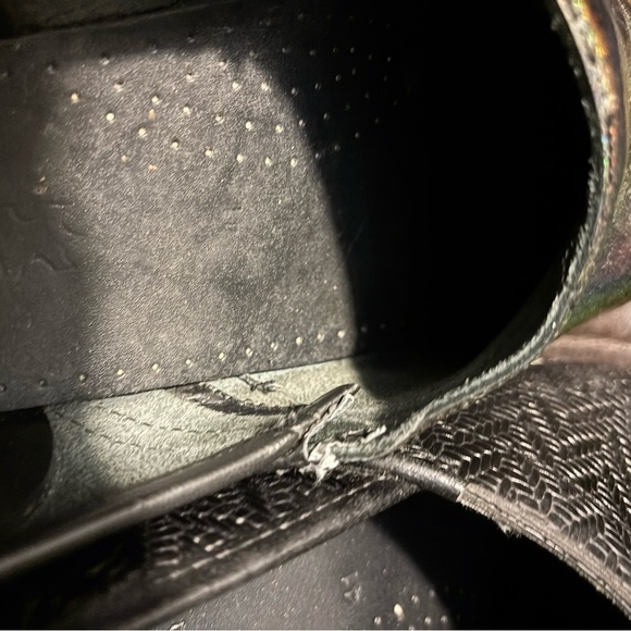 Bundle size 41 Black and Iridescent Clogs Nursing Shoes *Worn Condition - Picture 5 of 10